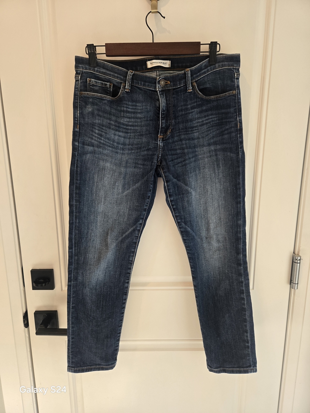 Banana Republic Slim Ankle Dark Wash Jeans
